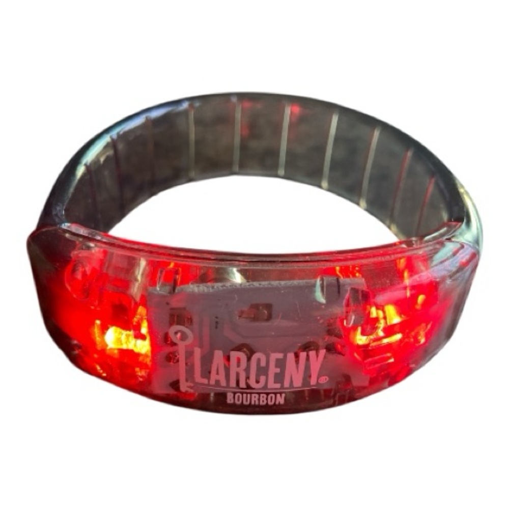 Larceny Bourbon Light Up Bracelet Set of Four (4) NIB Americana Advertising